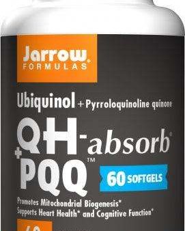 Ubiquinol QH-Absorb + PQQ, 60 Softgels - Jarrow Formulas Supply