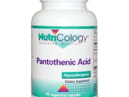 Pantothenic Acid, 500 mg, 90 caps - Nutricology   Allergy Research Group For Cheap