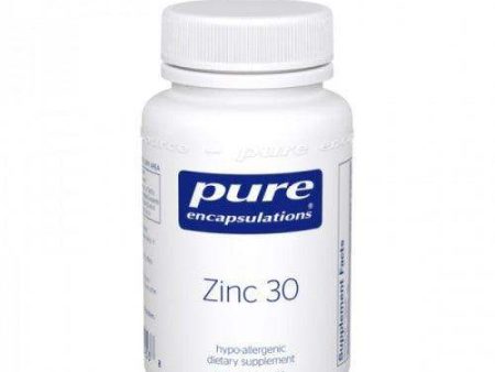 Zinc 30 - 180 vcaps - Pure encapsulations Online