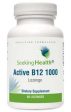 Active B12 B-12 1000 - 60 Lozenges - 1000 mcg (as Adenosylcobalamin and Methylcobalamin) - Seeking Health Online Hot Sale