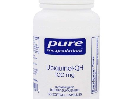 Ubiquinol-QH 100mg 60 softgels - Pure Encapsulations Online Hot Sale