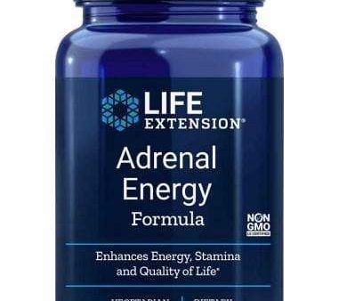 Adrenal Energy Formula, 120 Veggie Caps - Life Extension Online now