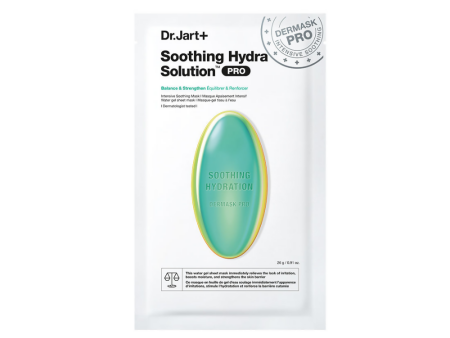 Dr.Jart+ Dermask Soothing & Moisturizing Hydra Solution Pro Hydrating Face Mask to Soothe Irritated Skin on Sale