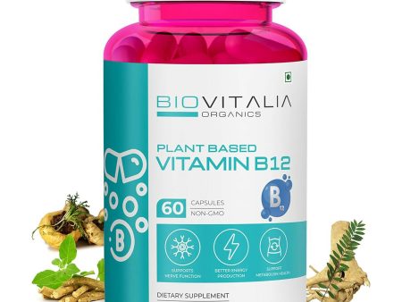 Biovitalia Organics Vitamin B12 Capsules on Sale