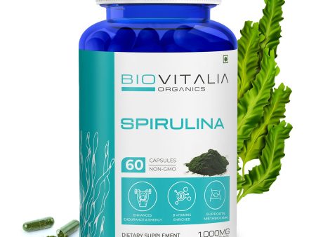 Biovitalia Organics Spirulina Capsule For Weight Management Fashion