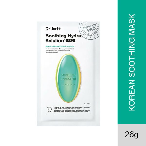 Dr.Jart+ Dermask Soothing & Moisturizing Hydra Solution Pro Hydrating Face Mask to Soothe Irritated Skin on Sale