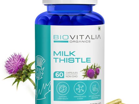 Biovitalia Organics Milk Thistle Extract Capsules on Sale