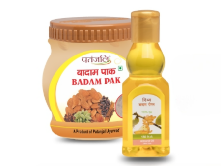 Patanjali Divya Badam Rogan + Badam Pak Combo Online Sale