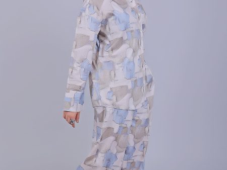 Bluebird Women s Printed Co-ord Set Grey For Sale