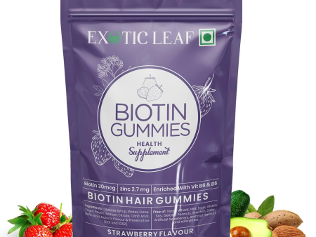 Exotic Leaf Biotin Gummies Online now