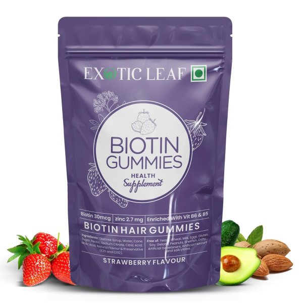 Exotic Leaf Biotin Gummies Online now