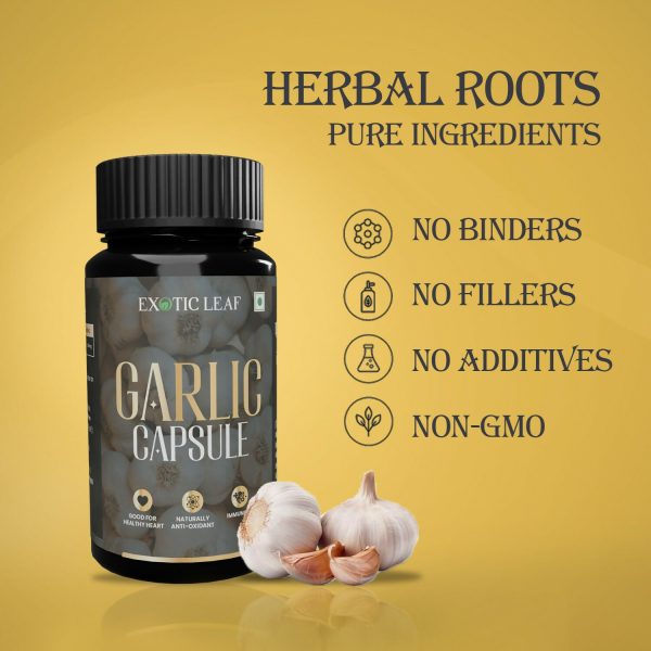 Exotic Leaf Garlic Capsules Online now