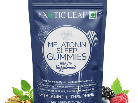 Exotic Leaf Melatonin Gummies Cheap