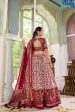 Lorenvalley Maroon Tussar Silk Floral Print with Foil Print Lehenga Choli with Dupatta Online Hot Sale