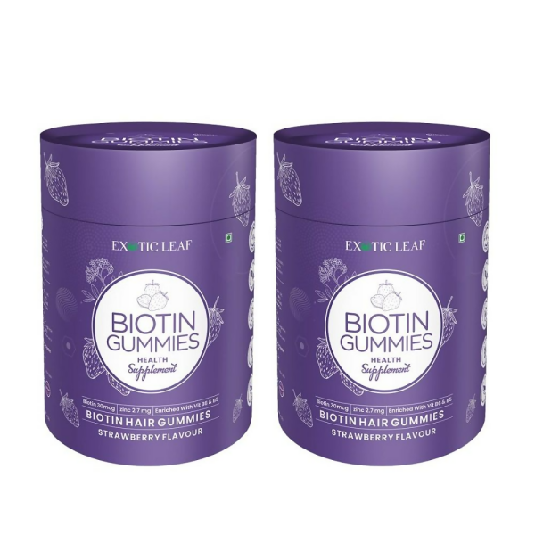 Exotic Leaf Biotin Gummies Online now